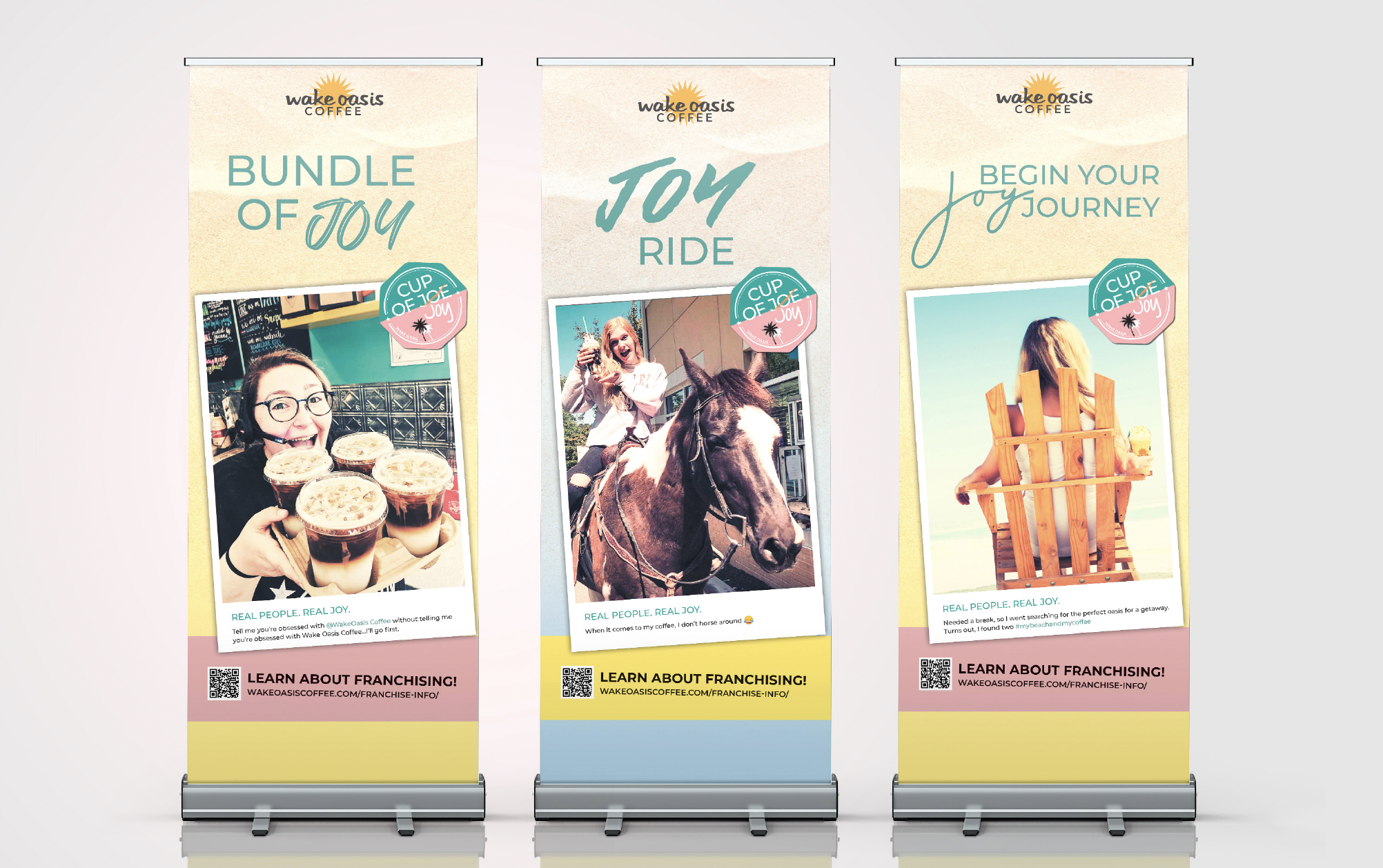 Wake Oasis Pull Up Banners